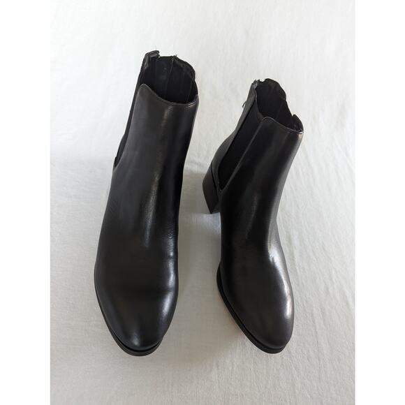 Steve Madden Size 8.5 Boots Chelsea Leather Office Party Concert School Fall - Picture 9 of 12